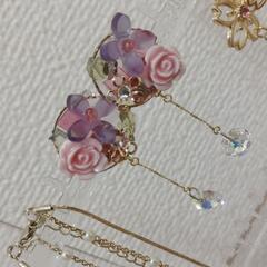 白露のピアスの画像