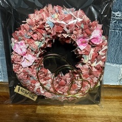 ハンドメイド 和柄 リース