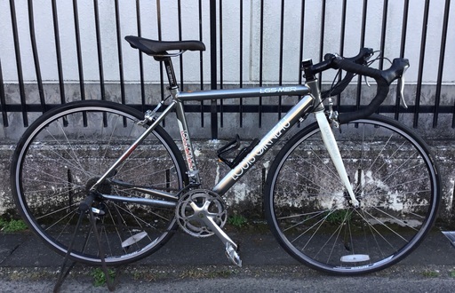 ＜動作・美品＞LOUIS・ルイガノ LGS−MER 7005・ALUMINUM ガンメタ・2×8段変速