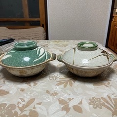 ミニ土鍋2点譲ります