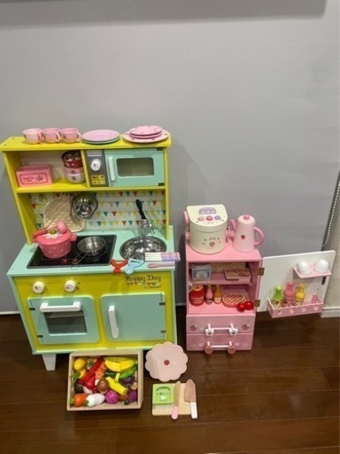 マザーガーデン　　トイザラス　木製　キッチン　セット