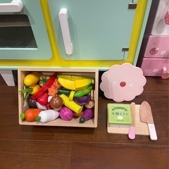 マザーガーデン　　トイザラス　木製　キッチン　セットの画像