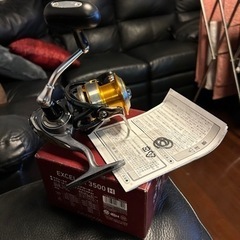 スピニングリール　ダイワ　エクセラー3500H マグシールド