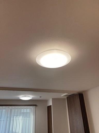 LEDシーリング照明お譲りします(MR使用、新品同様)