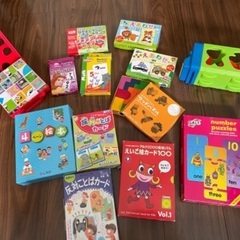 幼児　子供　知育　カードなどセットの画像