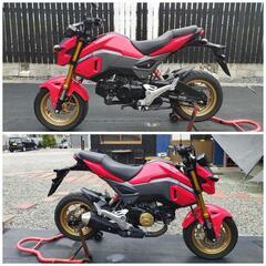 【ご成約】🏍全国陸送手配可能🏍 ホンダ グロム JC75 赤 低...