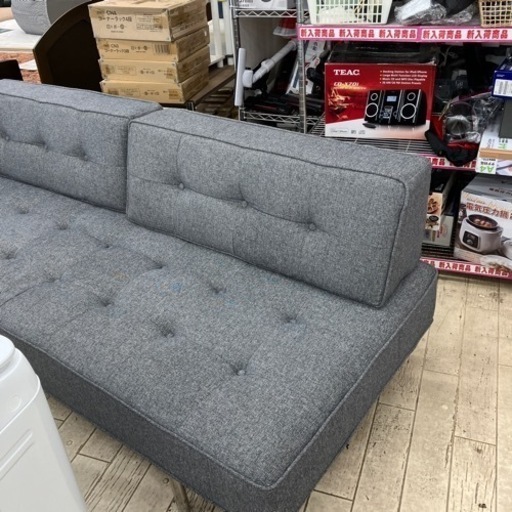 ✨値下げ致しました✨定価143,000✨モダン✨関家具✨COMFOM✨HERMAN✨ハーマン✨ソファ✨ファブリック✨ソファー✨2Pロン