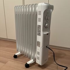 アイリスオーヤマ ヒーター オイルヒーター 8畳 ウェーブ型 
