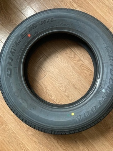 【ジムニー新車外し】ブリヂストンDUELER H/L☆175/80R16☆2023年製4本セット☆JB64タイヤ☆未走行