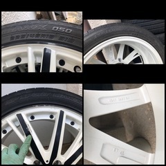 ■ 225/45R18 ダンロップSPスポーツマックス　4本ホイールセット■の画像