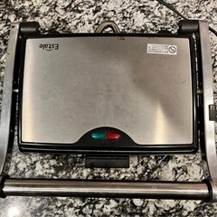エステエール　プレスグリル　ホットサンド