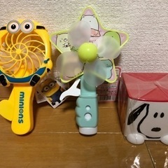 キャラクターハンドファン、卓上ダストボックス!!