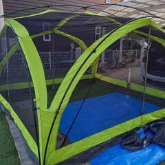 【美品】Coleman パーティーシェード360用 メッシュスクリーンハンガー Coleman パーティーシェード360+メッシュスクリーンハンガー