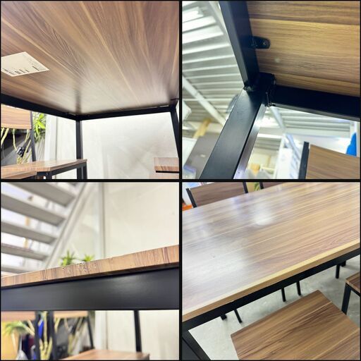  15276  ベガコーポレーション ダイニングテーブルセット　椅子4脚　ValnoTable,Chair   ◆大阪市内・東大阪市他