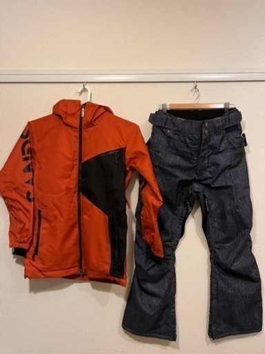 スノーボード上下ウェア+ゴーグル+手袋+お尻パッド