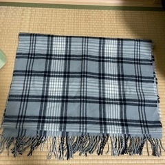 チェックストール　　1