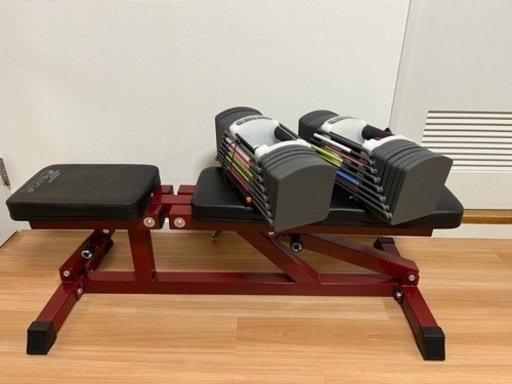 ダンベルセット（インクラインベンチ付）