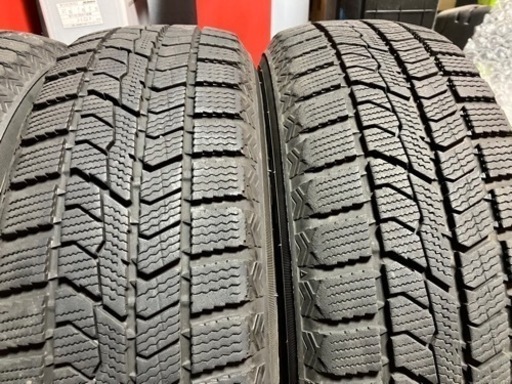 175/65R14バリ山スタッドレスタイヤ付きホイール4本　ヴィッツ、パッソ、ノート、フィット、キューブ、デミオ等　ランクB