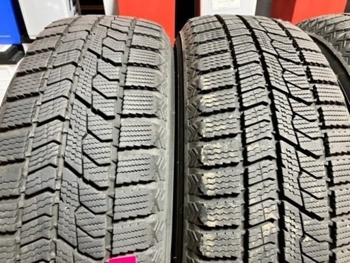 175/65R14バリ山スタッドレスタイヤ付きホイール4本　ヴィッツ、パッソ、ノート、フィット、キューブ、デミオ等　ランクB
