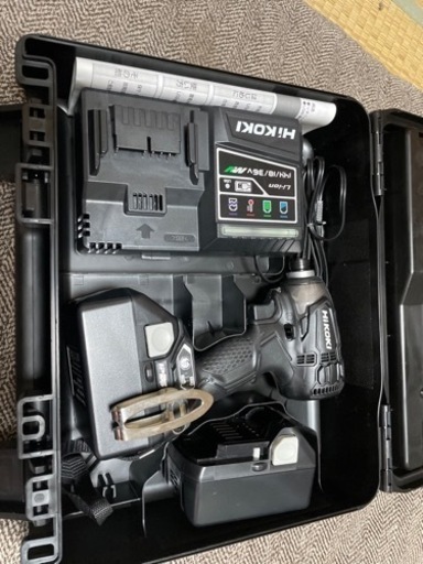 日立　18v インパクトドライバー　WH18DDL2 訳あり