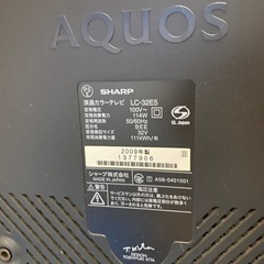 ジャンク品テレビの画像