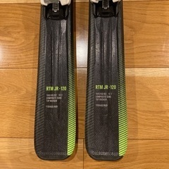 （あと半日）ジュニア⛄️スキー板⛷️１２０㎝の画像