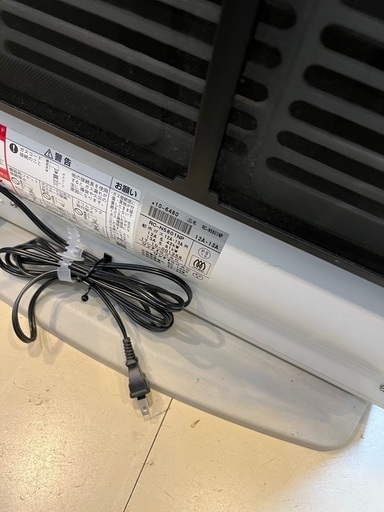 J3195  リンナイ Rinnai 都市ガスファンヒーター RC-N5801NP 2017年製 クリーニング、動作確認済