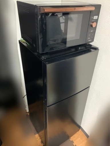 値下げ⭕️冷蔵庫&電子レンジ2点売り