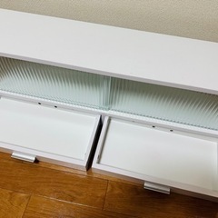 美品★カウンター上収納の画像