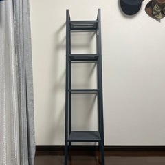 シェルフユニット　IKEA　LERBERG　ダークグレー 