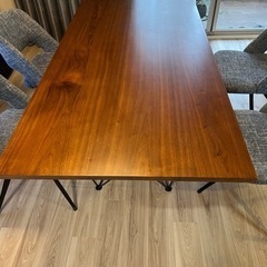 CARLOダイニングテーブル×UGOダイニングチェア４脚 (購入予定者決定)の画像