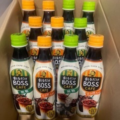 割るだけBOSS CAFE 無糖×5甘さ控えめ×6計11本セット
