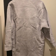 【定価2万円 着用1回】LACOSTE ワンピース グレー 38号サイズの画像