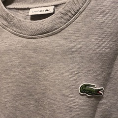 【定価2万円 着用1回】LACOSTE ワンピース グレー 38号サイズの画像