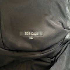 5351 pour les hommes シープレザーハーフパンツの画像