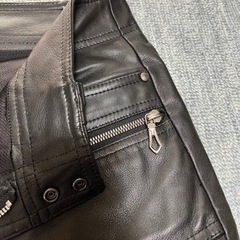5351 pour les hommes シープレザーハーフパンツの画像