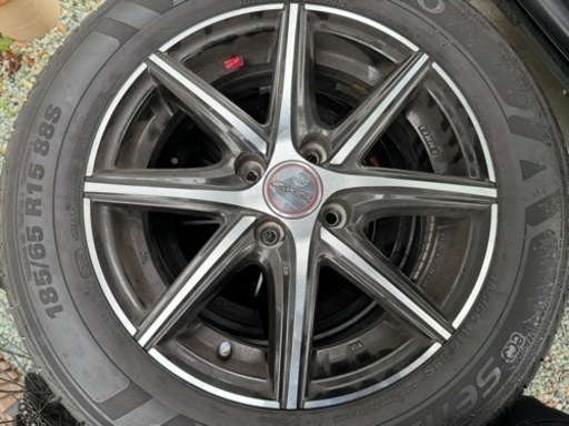 【受付終了】夏タイヤホイール付き　185/65 R15