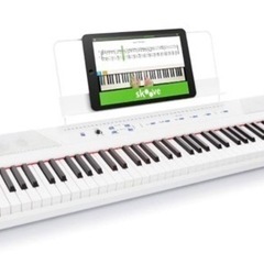 Alesis 電子ピアノ 88鍵盤　電子ピアノ スピーカー搭載  白