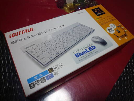 （オークション入札が入りましたので質問を終了させていただきます）iBUFFALO Simpring対応 無線2.4GHzコンパクトキーボード\u0026Nanoマウスセット ホワイト SRKMB02WH
