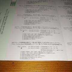 TOKAI　株主優待　割引券の画像