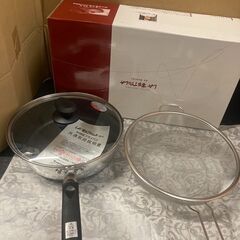 ☆中古￥3,800！ボイル＆IH対応フライパン　家具　【BK345】