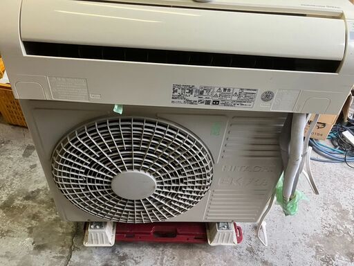 ☆中古￥28,800！【店長おすすめ！】HITACHI　4.0kw12～14畳ルームエアコン　家電　RAS-D40H2(W)型　【BK347】