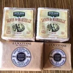 ◆石鹸まとめて◆ロクシタン L'OCCITANE ◆マルセイユ石鹸の画像