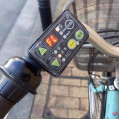 電動自転車ブリヂストン製　アシスタ　26インチ　3段　8.7Ah充電器あり B1483 電動自転車 ブリヂストン アシスタ 8.7AH 26インチ