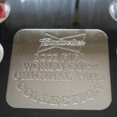 間もなく廃棄【値下げ】バドワイザー（？）2002年FIFAワールドカップ限定ピンバッジ【待ち合わせ対面渡し希望】の画像