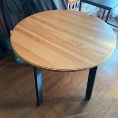 IKEA イケア　丸卓　丸テーブルの画像