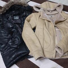 有名紳士服購入ダウン&ムートンコート