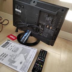 シャープ液晶AQUOSカラーテレビ       の画像