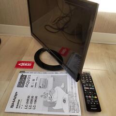 シャープ液晶AQUOSカラーテレビ       の画像