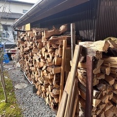 薪の不足、薪集めなどの御支援致します。の画像